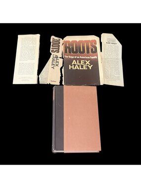 Roots: The Saga Of An American Family By Alex Haley First Edition Hardcover 1976
